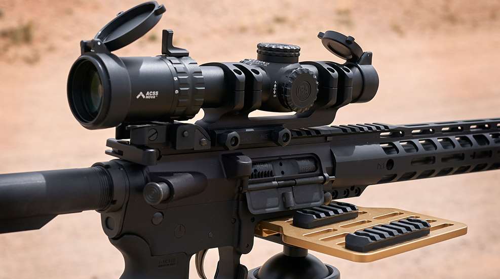 Low power variable optic (LPVO)