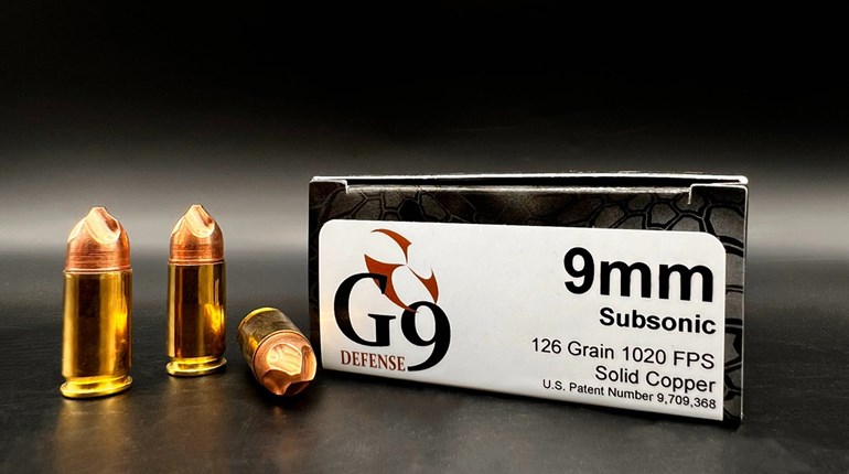 First Look: G9 Defense 126 Grain Subsonic 9mm Ammunition | An Official Journal Of The NRA