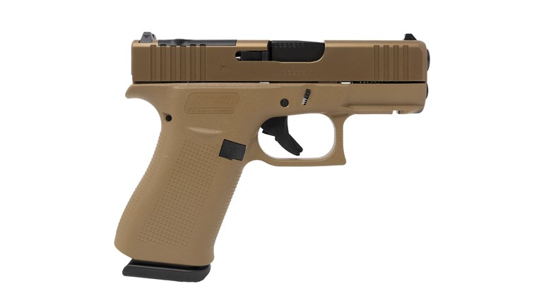 First Look: Davidson’s Exclusive Coyote Brown Glock G43X MOS | An Official Journal Of The NRA