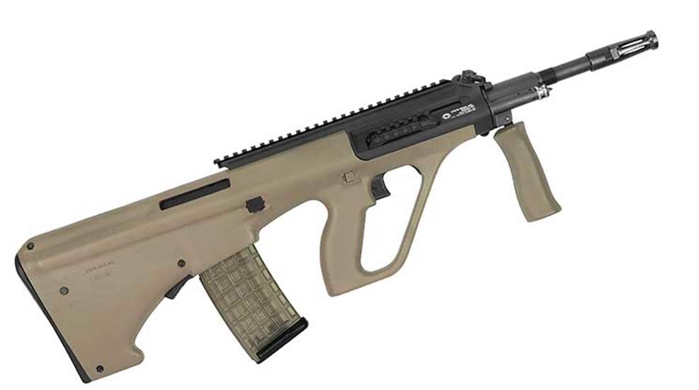 Steyr Adds Long Rail Aug A3 Rifle An Official Journal Of The Nra Steyr Adds Long Rail Aug A3 Rifle An Official Journal Of The Nra