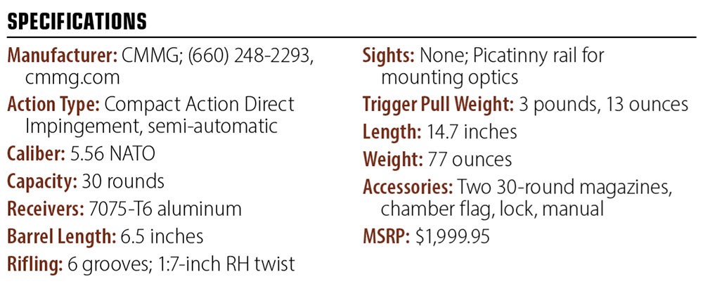 CMMG Dissent specs