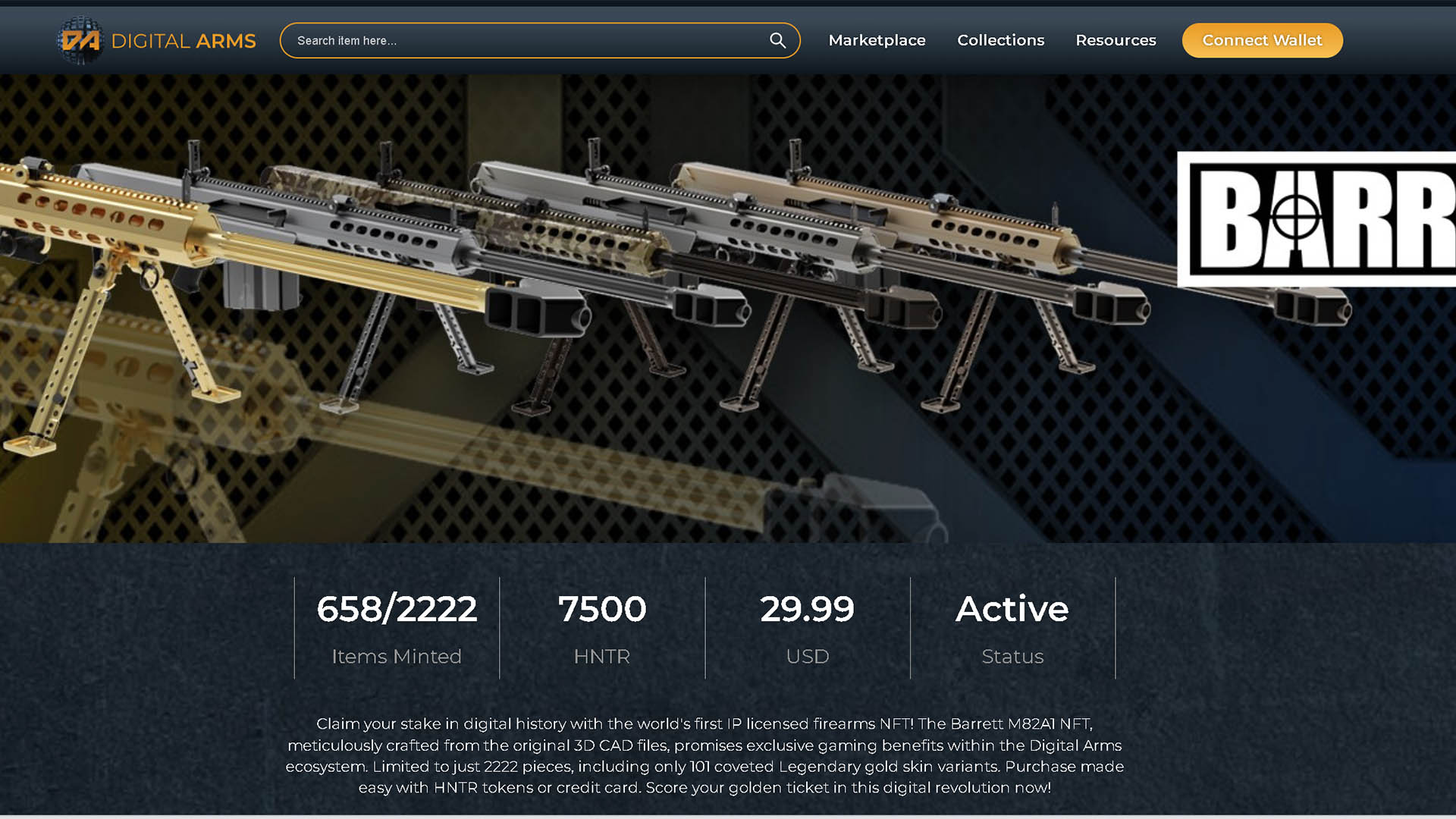 World’s First Firearms Digital Collectible Now On Sale | An Official ...