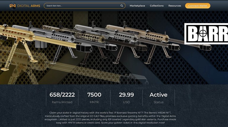 World’s First Firearms Digital Collectible Now On Sale | An Official Journal Of The NRA