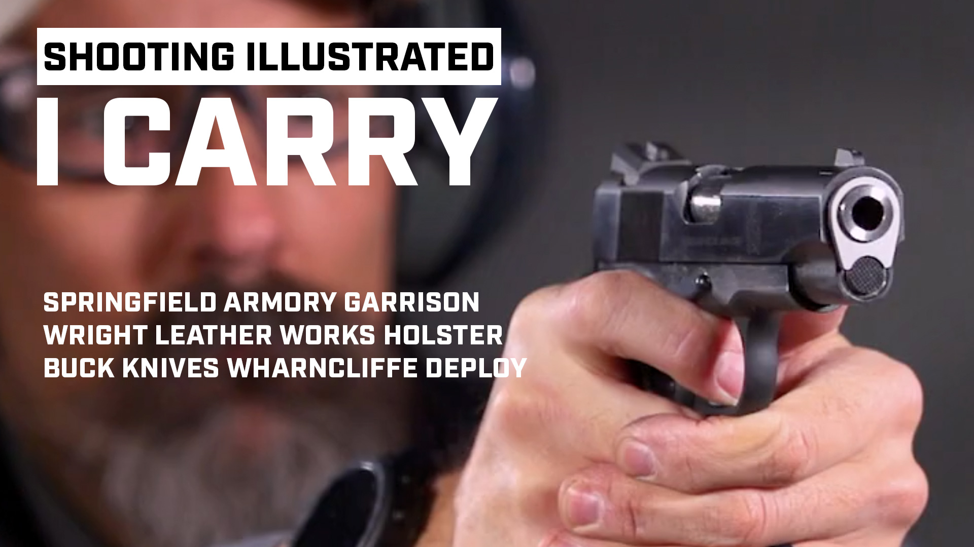 I Carry: Springfield Armory Garrison 4.25″ 1911 Pistol in 9 mm in a Wright Leather Works Holster