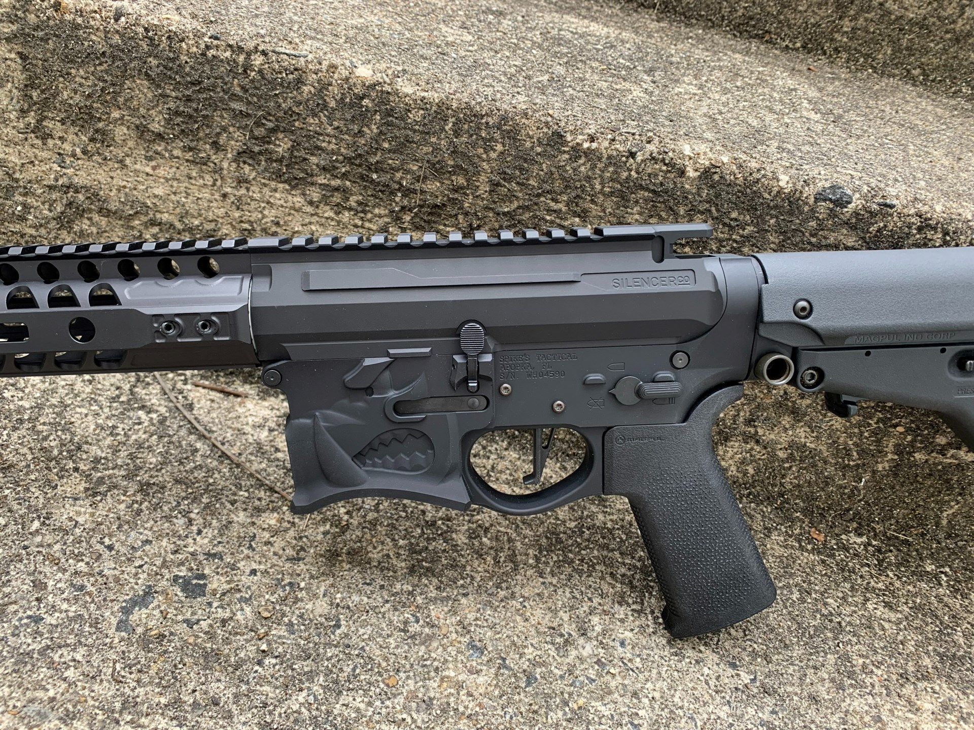 SilencerCo SCO15 upper receiver