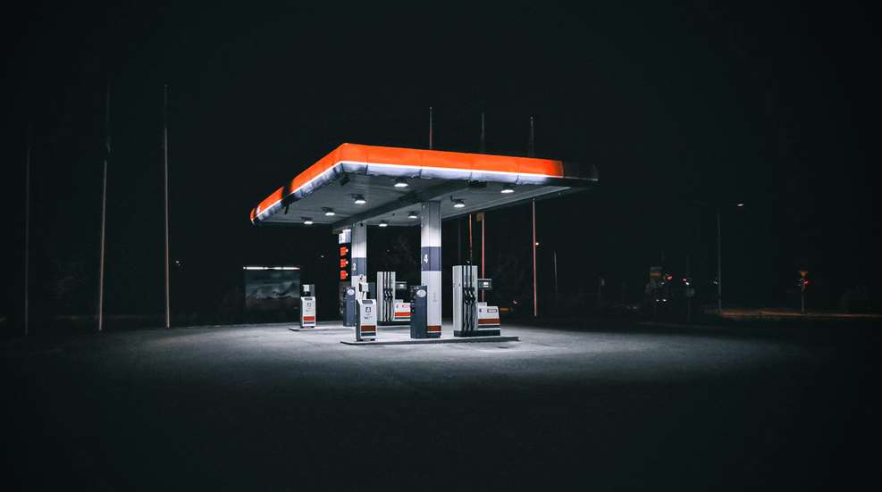 Lonely Gas Station
