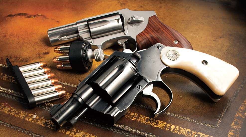 snub-nose revolver