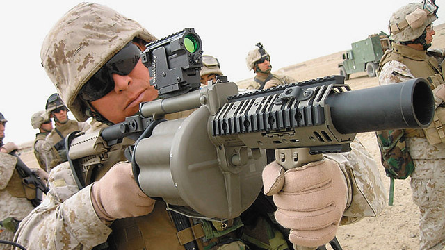 American Defense Weapon Black Gun Commando Force US Forces REMCO #004 