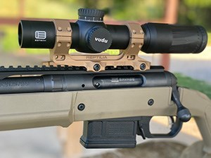 scope on rifle