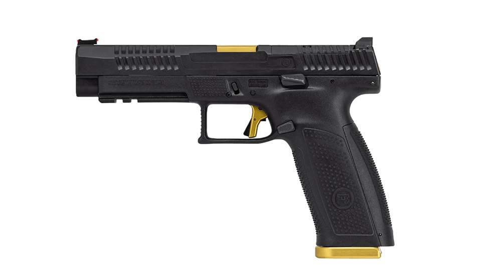 handgun facing left