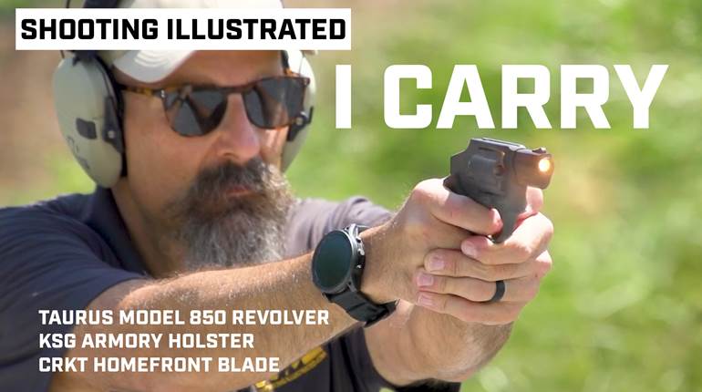 I Carry: Taurus Model 850 .38 Special Revolver in a KSG Holster | An Official Journal Of The NRA