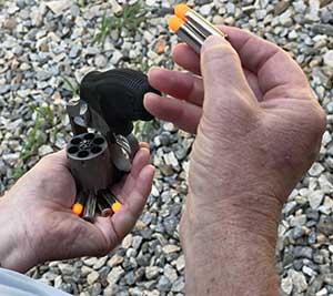 reloading a revolver