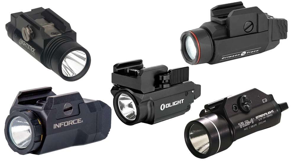 pistol mounted lights