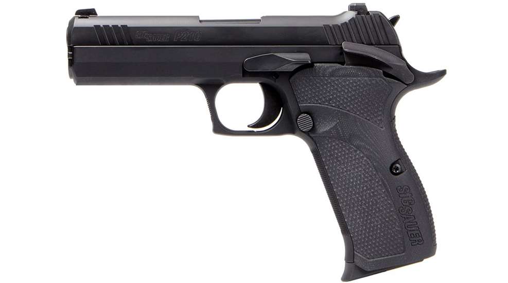 pistol facing left