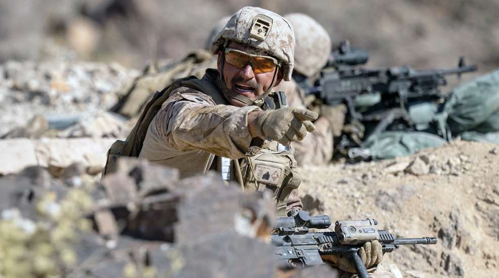 soldier fighting