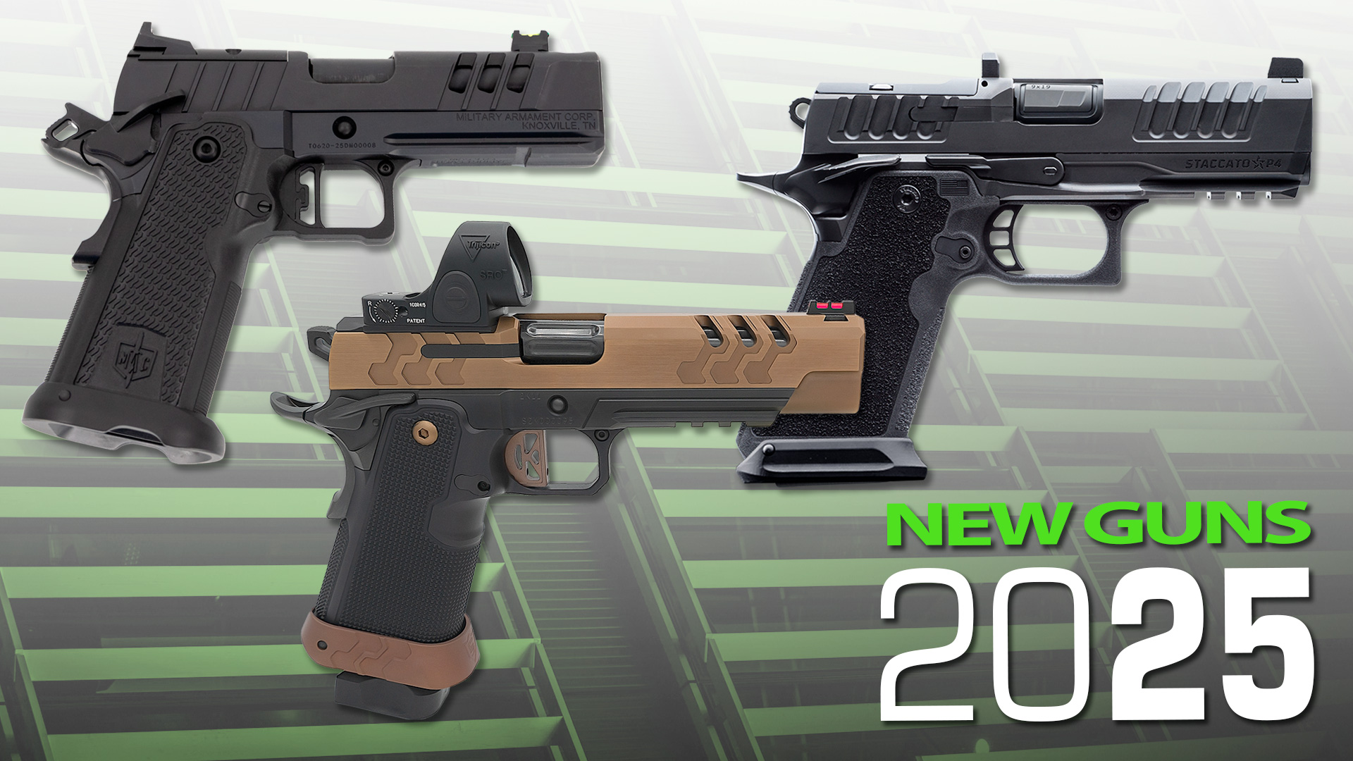 New Double Stack 1911s for 2025