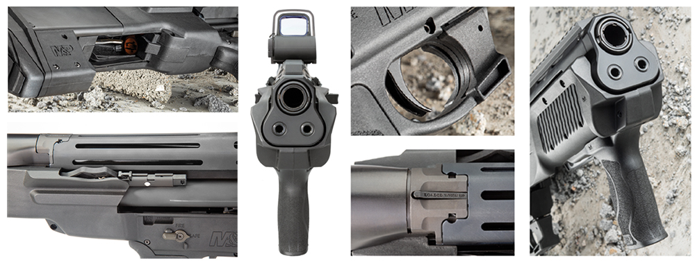 loading port, slide release, loaded-chamber indicator