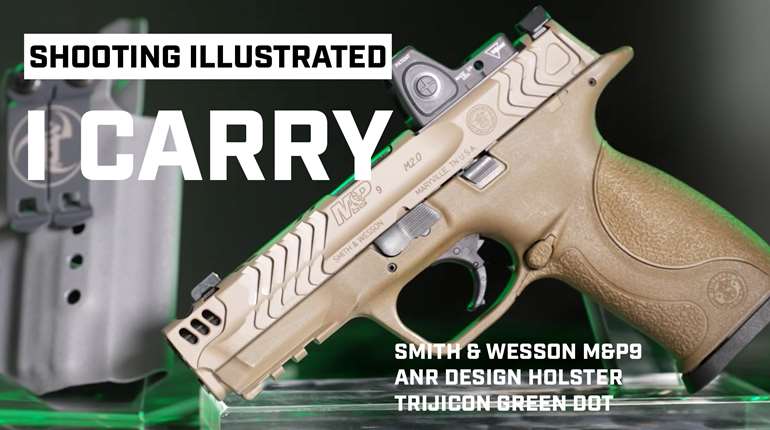 Smith & Wesson M&P9 Pistol with Trijicon Green-Dot RMR