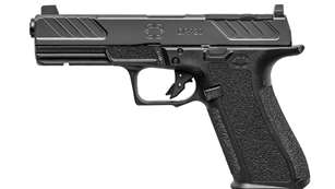 Shadow Systems DR920 Foundations series 9 mm pistol facing left