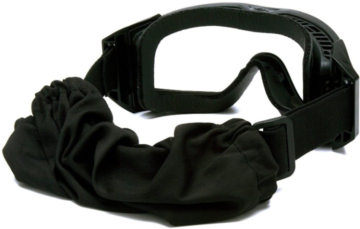 Venture Gear goggles lens cleaner, attached