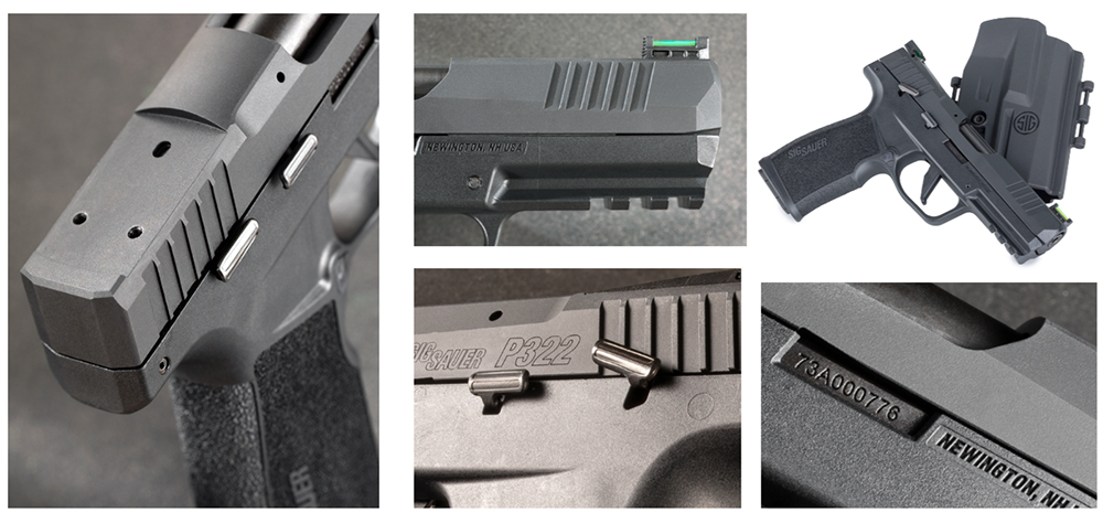 SIG P322 features
