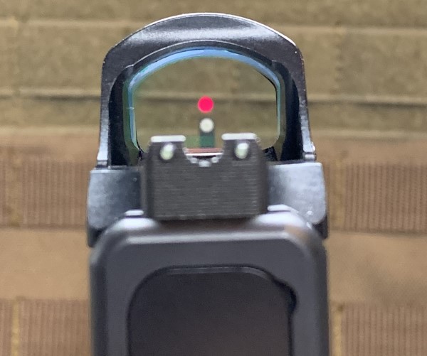 Holosun 407C V2 reticle