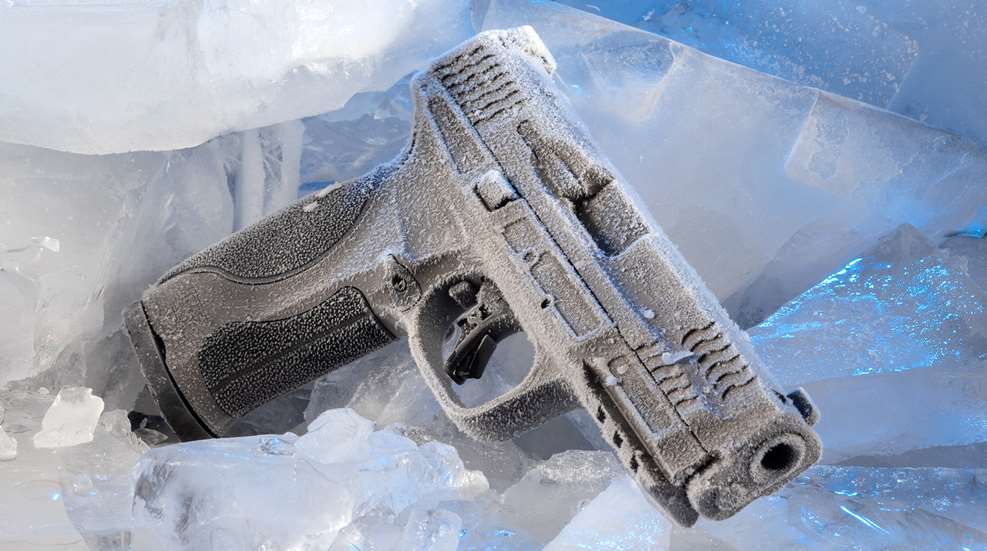 firearm on ice