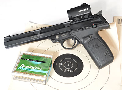 Adding an optic to your pistol can help diagnose trigger-control issues.