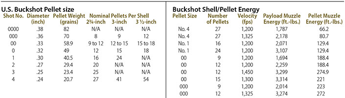 Home Defense Buckshot Choosing Size