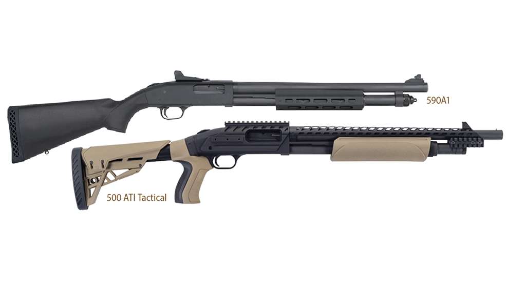 Mossberg 500 and 590 shotguns