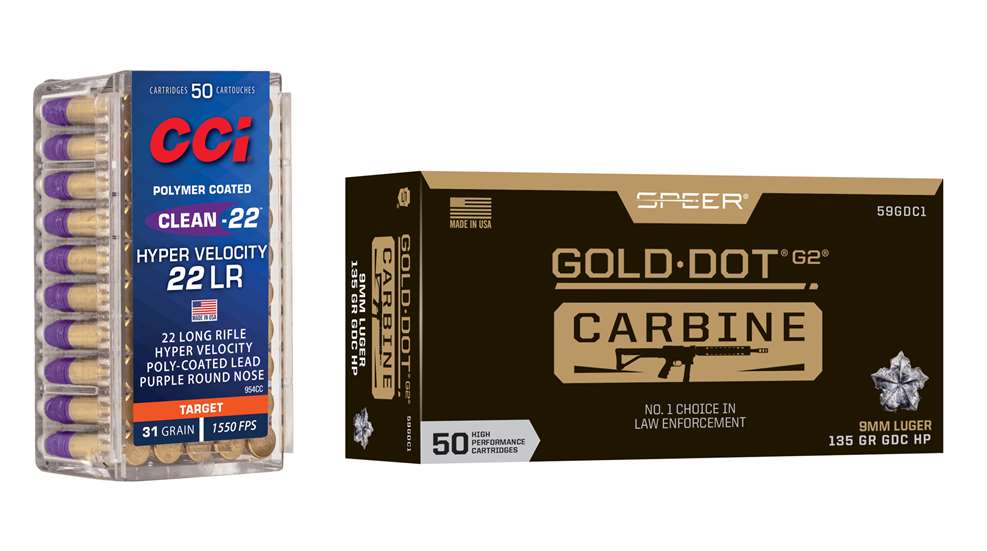 CCI and Speer ammo