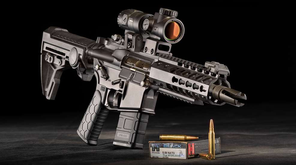 AR with 5.56 ammo