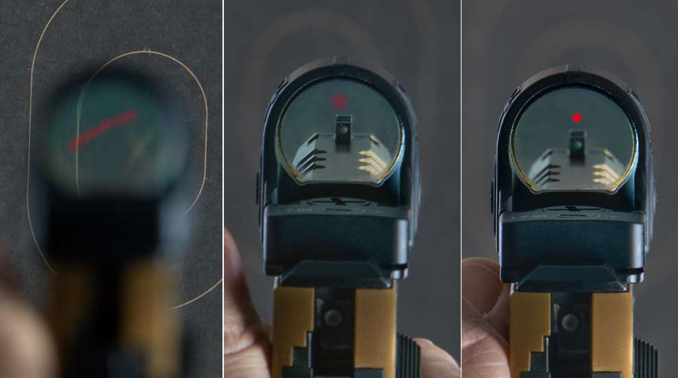 red dot sight views