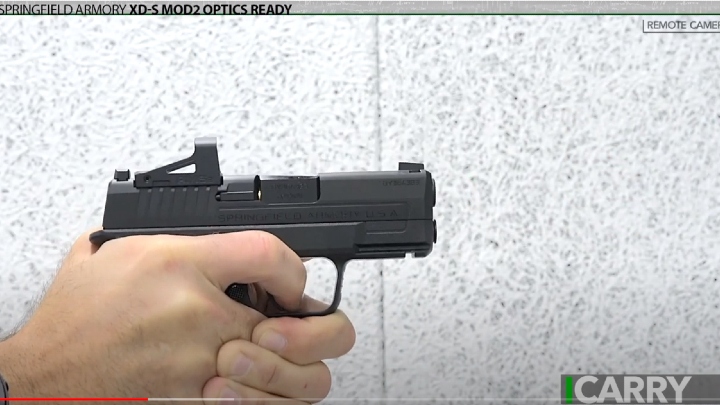 I Carry: Springfield Armory XD-S Mod.2 OSP Pistol with Shield Sights RMS2 Red-Dot Sight | An Official Journal Of The NRA