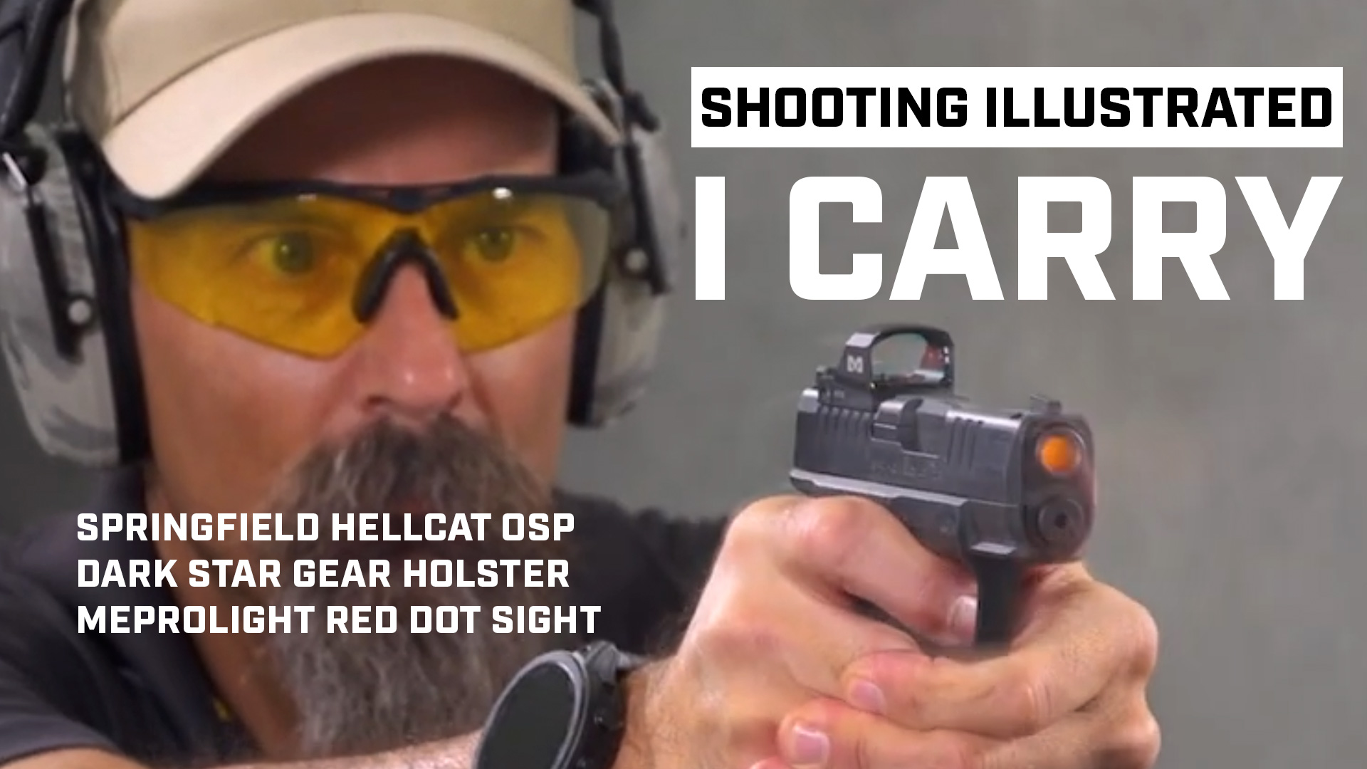 I Carry: Springfield Armory Hellcat OSP Pistol in a Dark Star Gear Holster