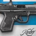 Kimber R7 Mako pistol with red dot