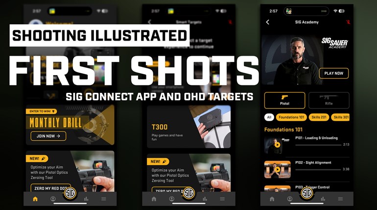 Review: SIG Connect App And OHD Targets | An Official Journal Of The NRA