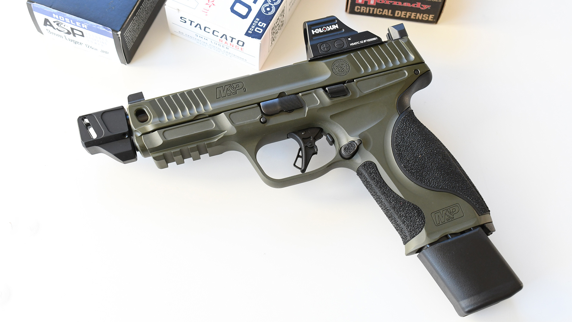 ＭＰ9 smith&wesson The New Steel-Frame Spec M&P 9 METAL HD Series S&W Pistol