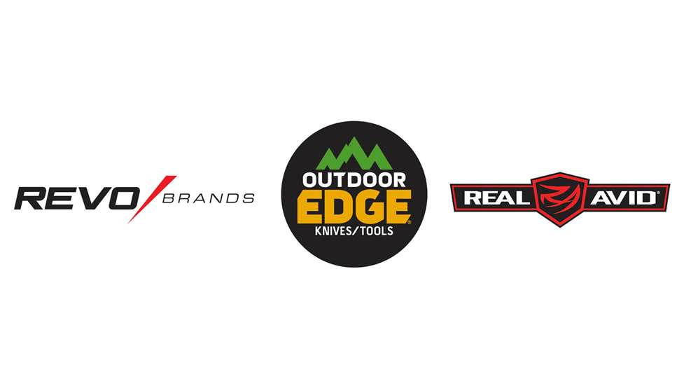 revo brands and outdoor edge logos