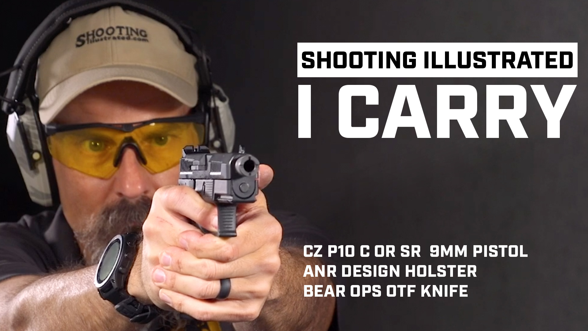 I Carry: CZ USA P-10 C OR SR 9 mm Pistol in an ANR Design Holster