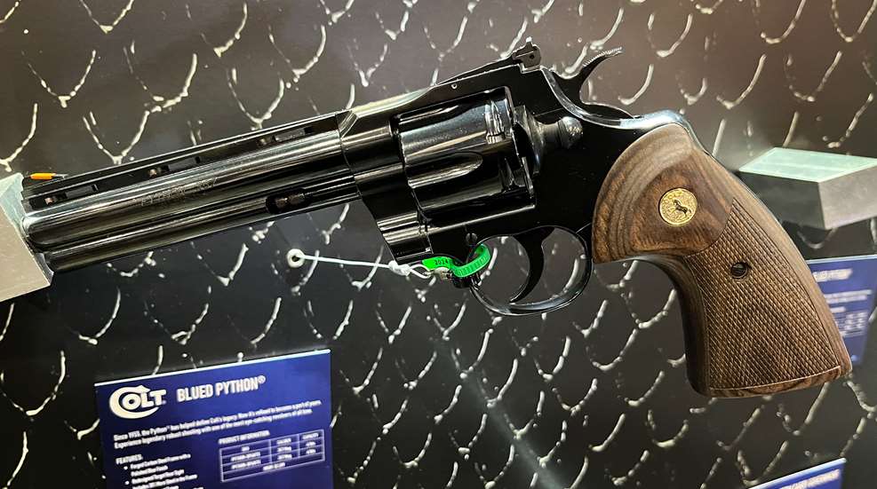 Blued Colt Python