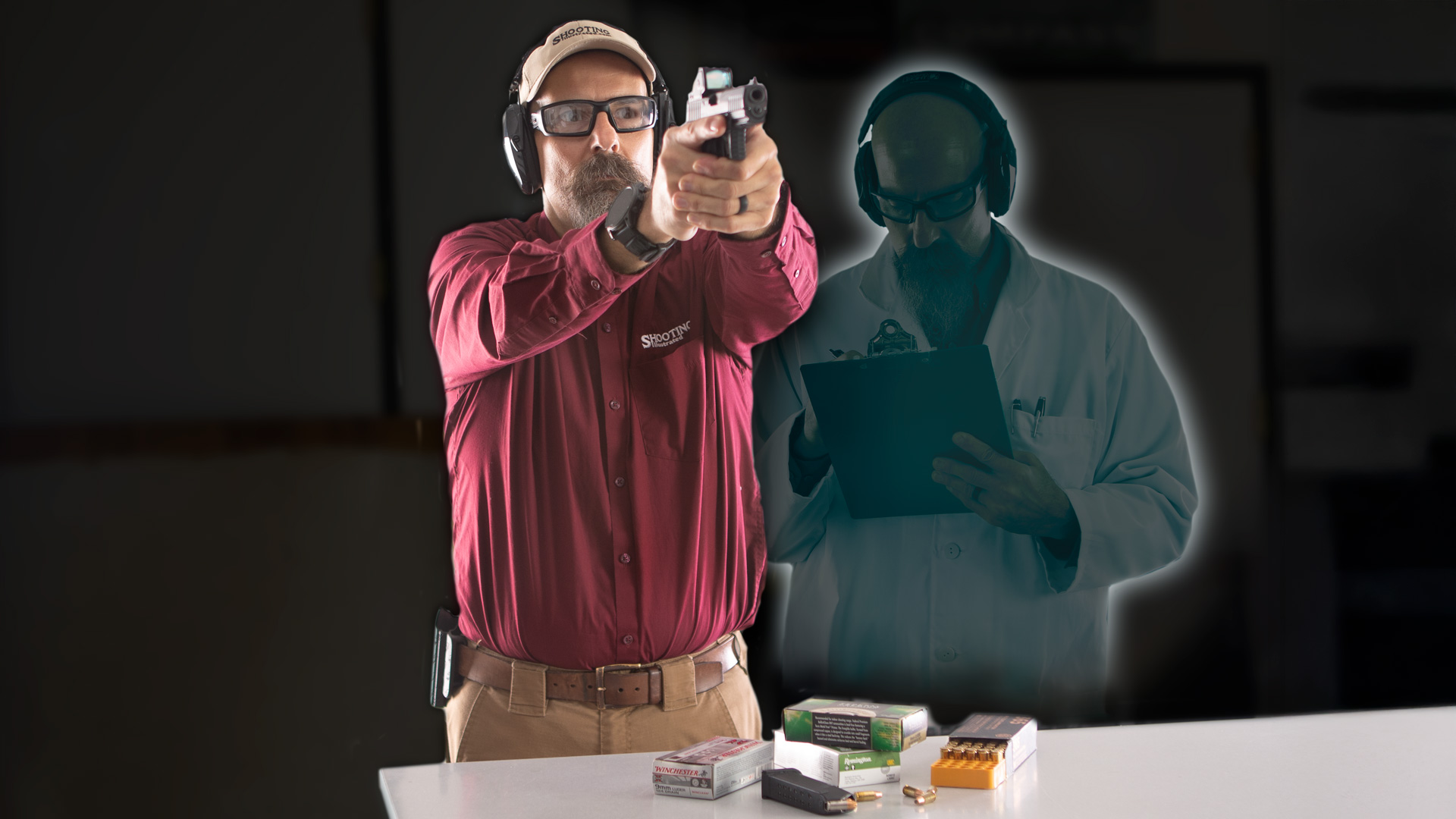 shooter at the range