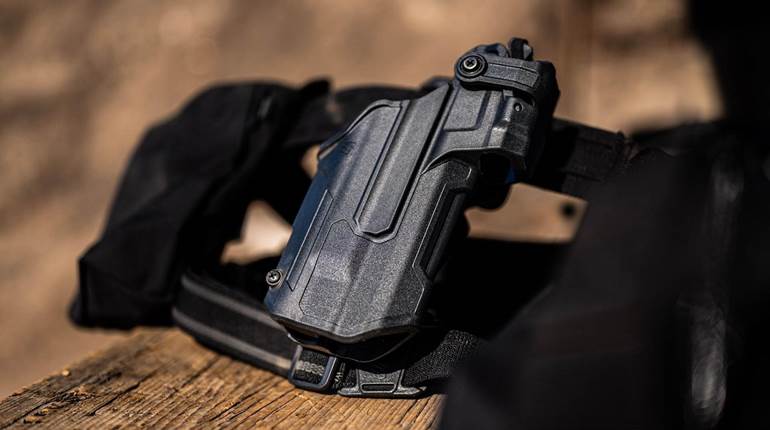 Belgian Federal Police Select Blackhawk T-Series Holster | An Official Journal Of The NRA