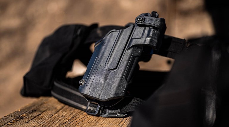 Belgian Federal Police Select Blackhawk T-Series Holster | An Official Journal Of The NRA