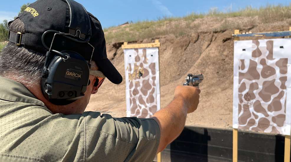 a the range
