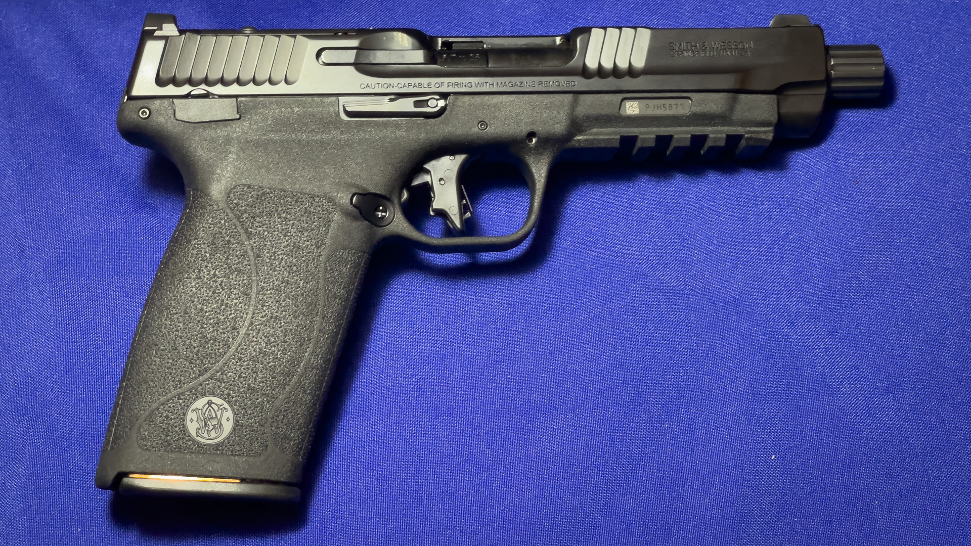 Smith wesson optic ready pistol with threaded barrel 59 off