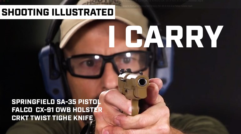 I Carry: Lipsey's Exclusive Springfield Armory SA-35 9mm Pistol in a Falco Holster | An Official Journal Of The NRA