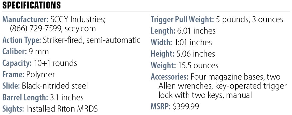 SCCY DVG-1RD specs