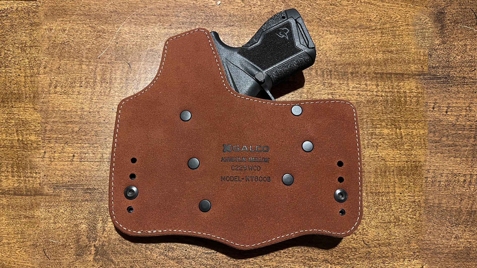 back of holster