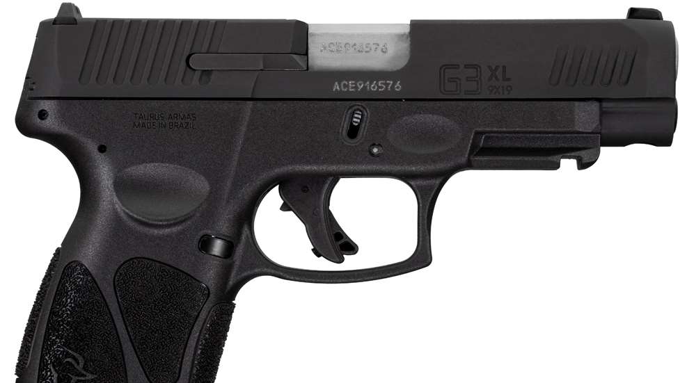 pistol facing right